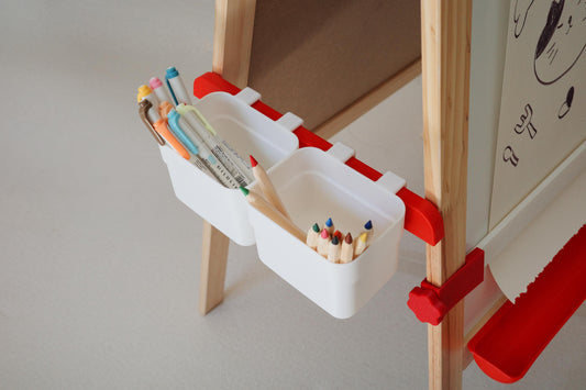 Pen Holder Organizer for IKEA MÅLA Easel Drawing Board
