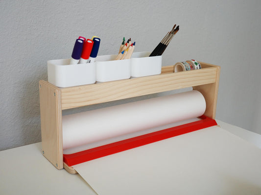 Pen Holder Organizer for IKEA MÅLA Paper roll holder with storage