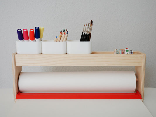 Pen Holder Organizer for IKEA MÅLA Paper roll holder with storage